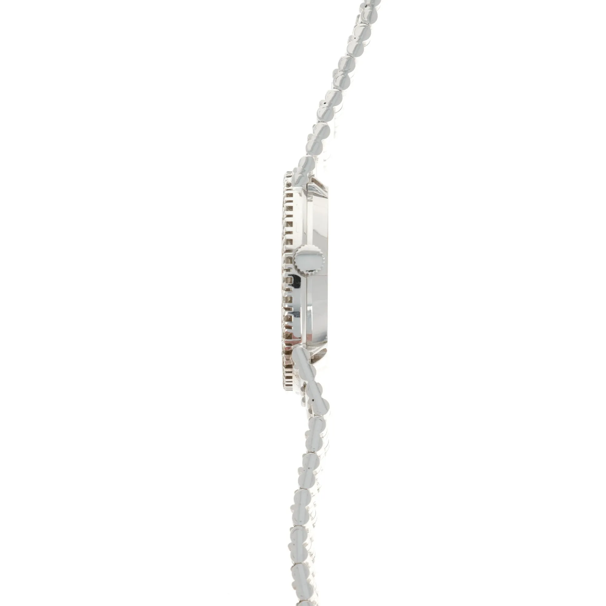 Piaget White gold Onyx & Diamond Watch, 1970s