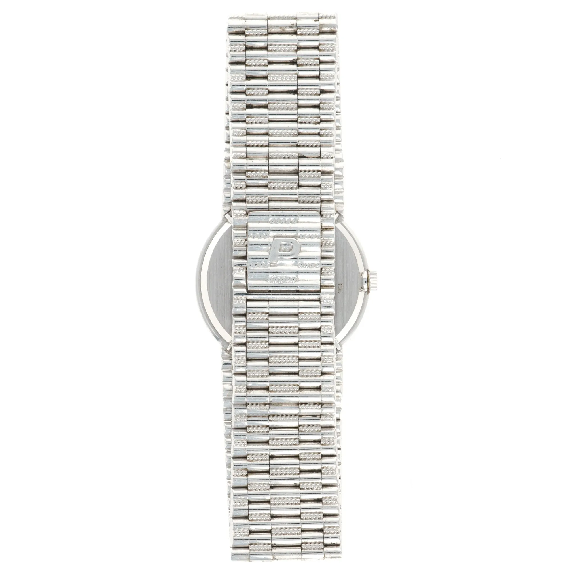 Piaget White gold Onyx & Diamond Watch, 1970s