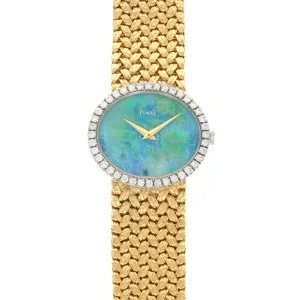 Piaget Yellow Gold Opal Diamond Watch