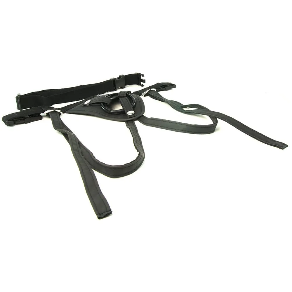 Pipedream King Cock Fit-Rite Harness in Black