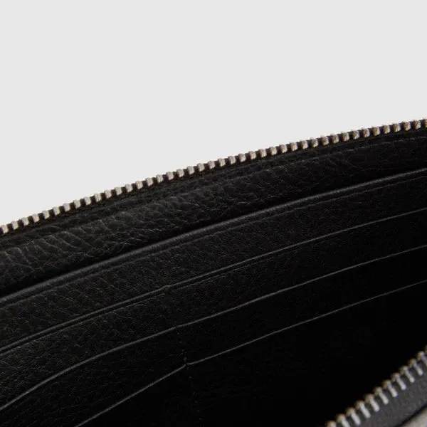 Pochette da Polso Piquadro in Pelle RFID Modus Nero