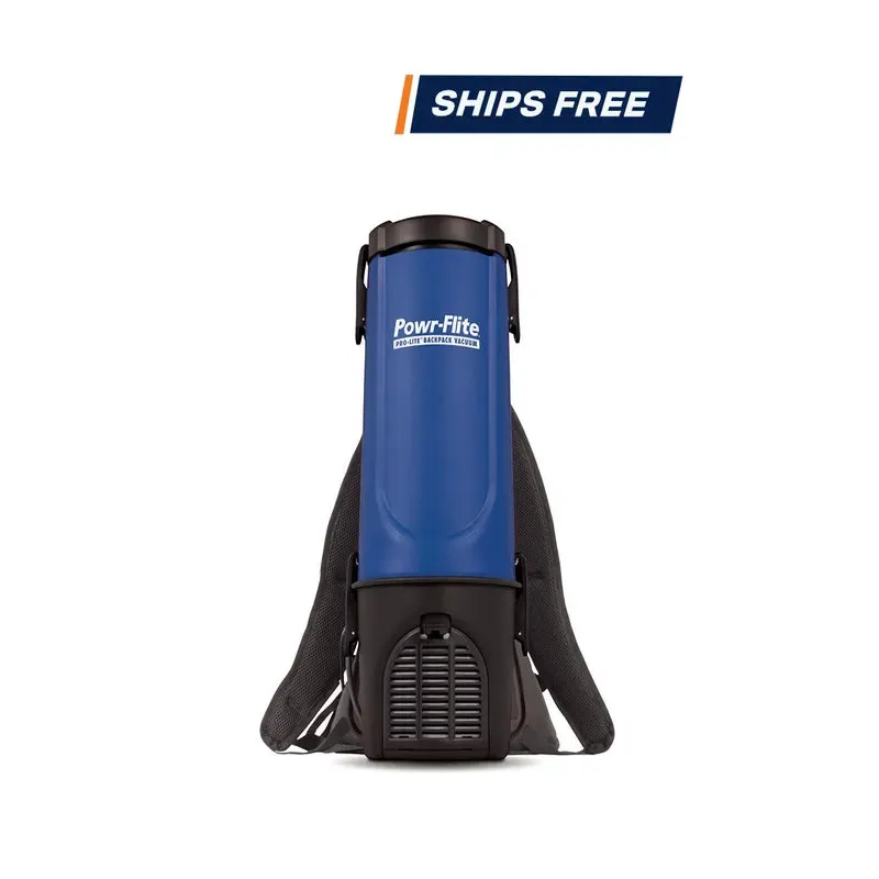 Powr-Flite Pro-Lite Backpack Vacuum 4 qt. BP4S