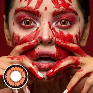 Prety Hazel Halloween Contact Lenses Yearly