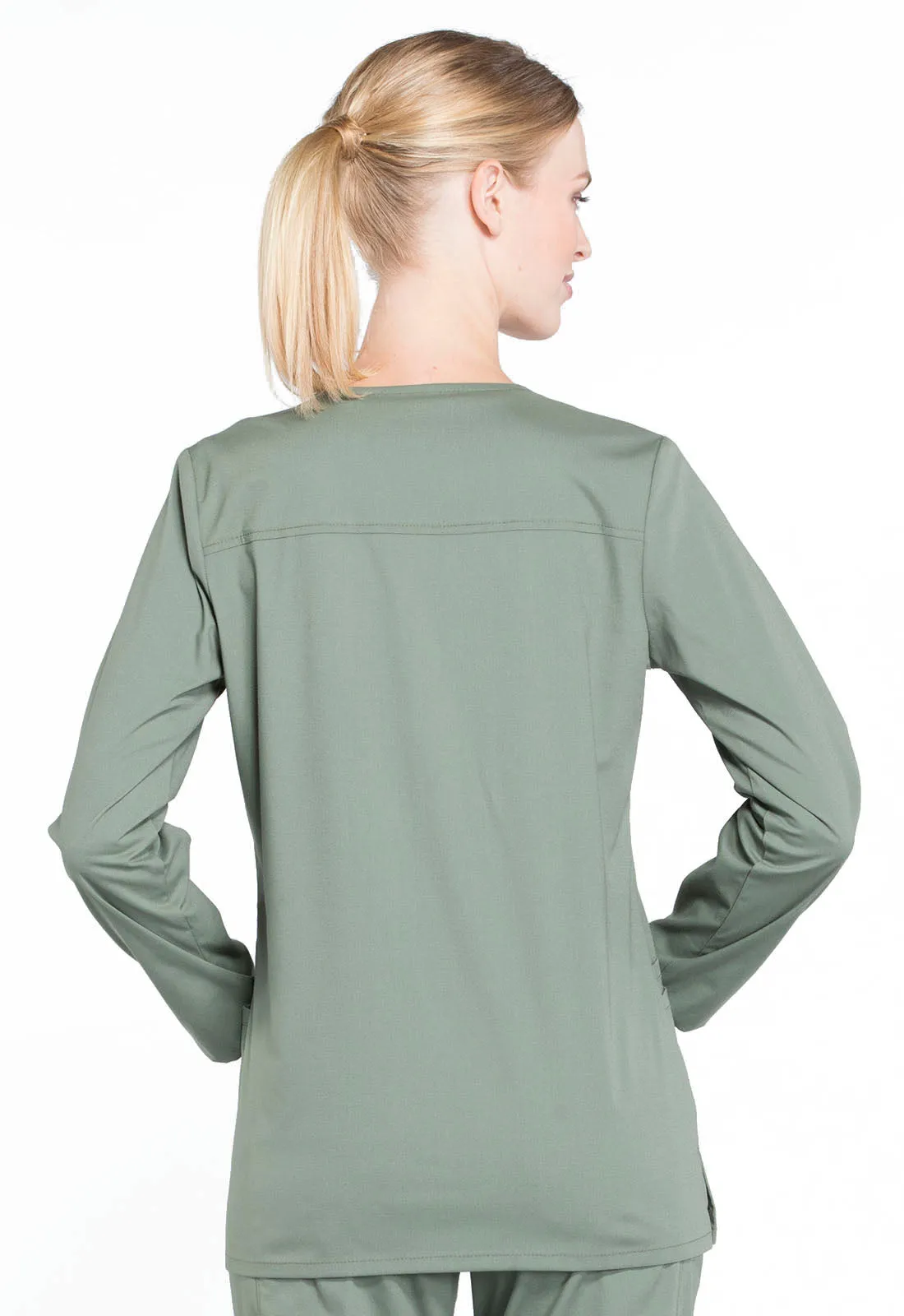 Professionals WW340 Snap Front Jacket Olive