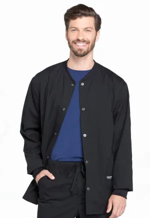 Professionals WW360 Men's Snap Front Jacket Black