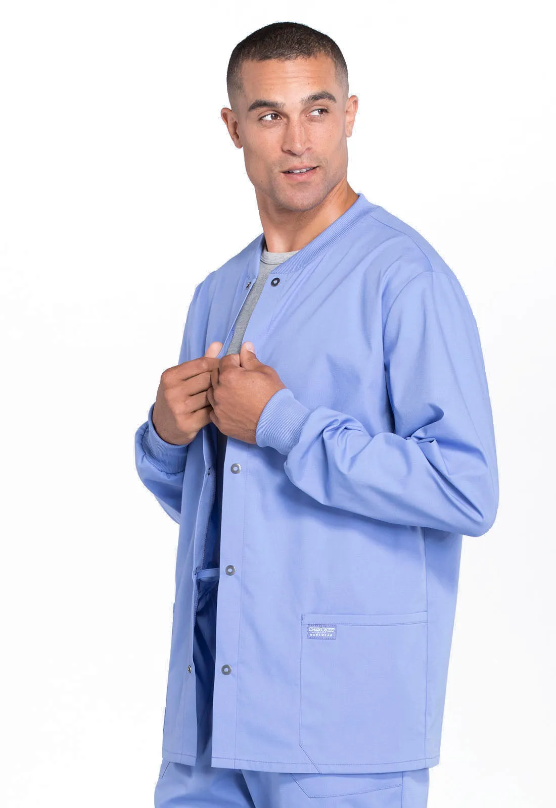 Professionals WW360 Men's Snap Front Jacket Ciel