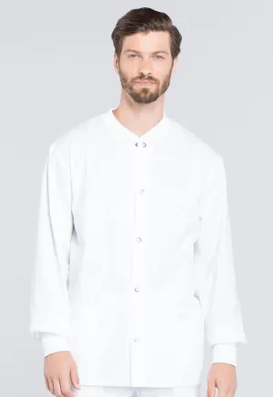 Professionals WW360 Men's Snap Front Jacket White