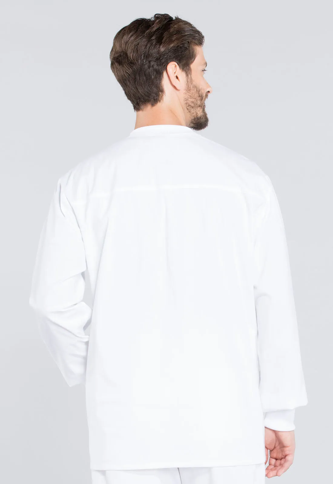 Professionals WW360 Men's Snap Front Jacket White