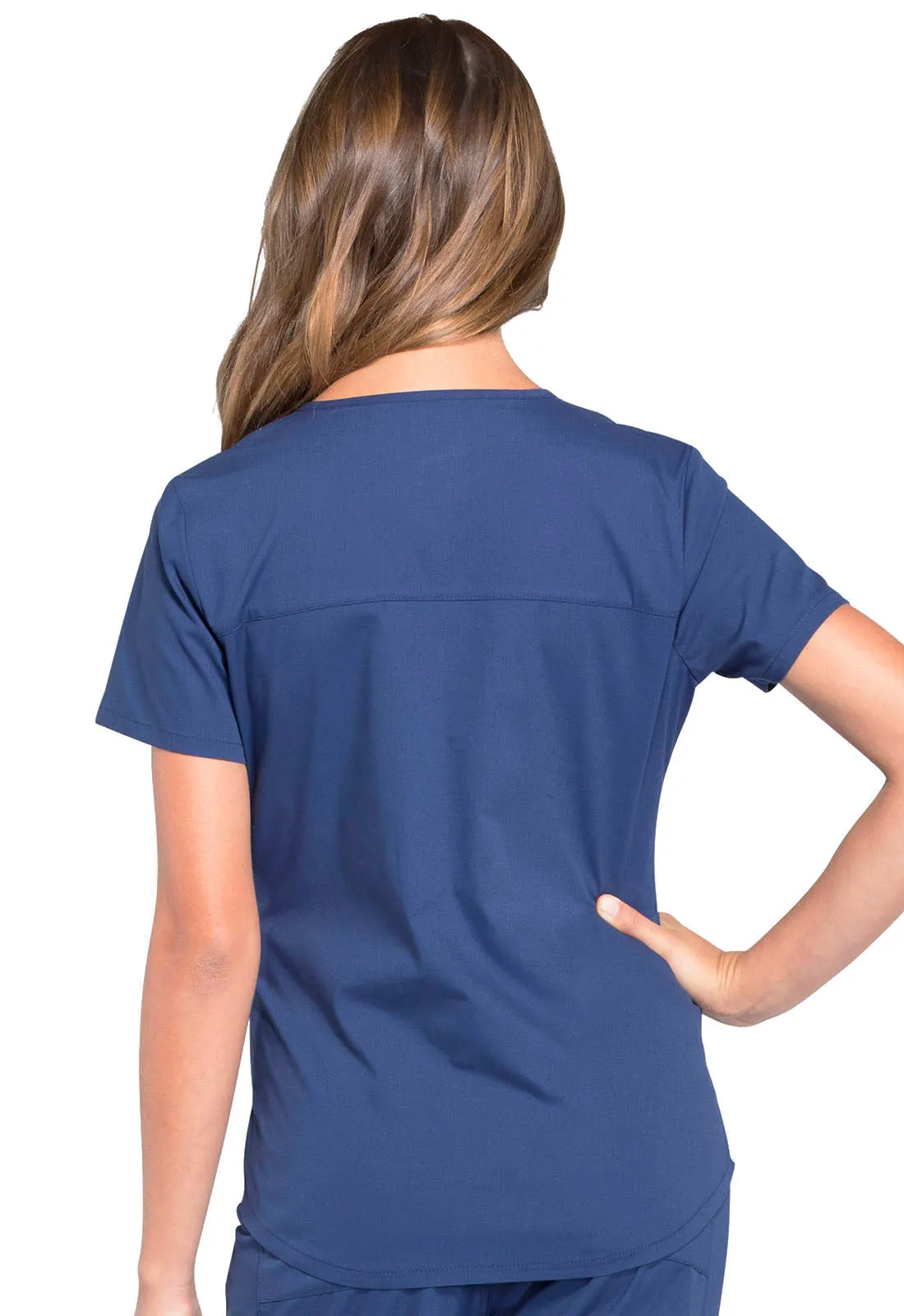 Professionals WW665 V-Neck Top Navy