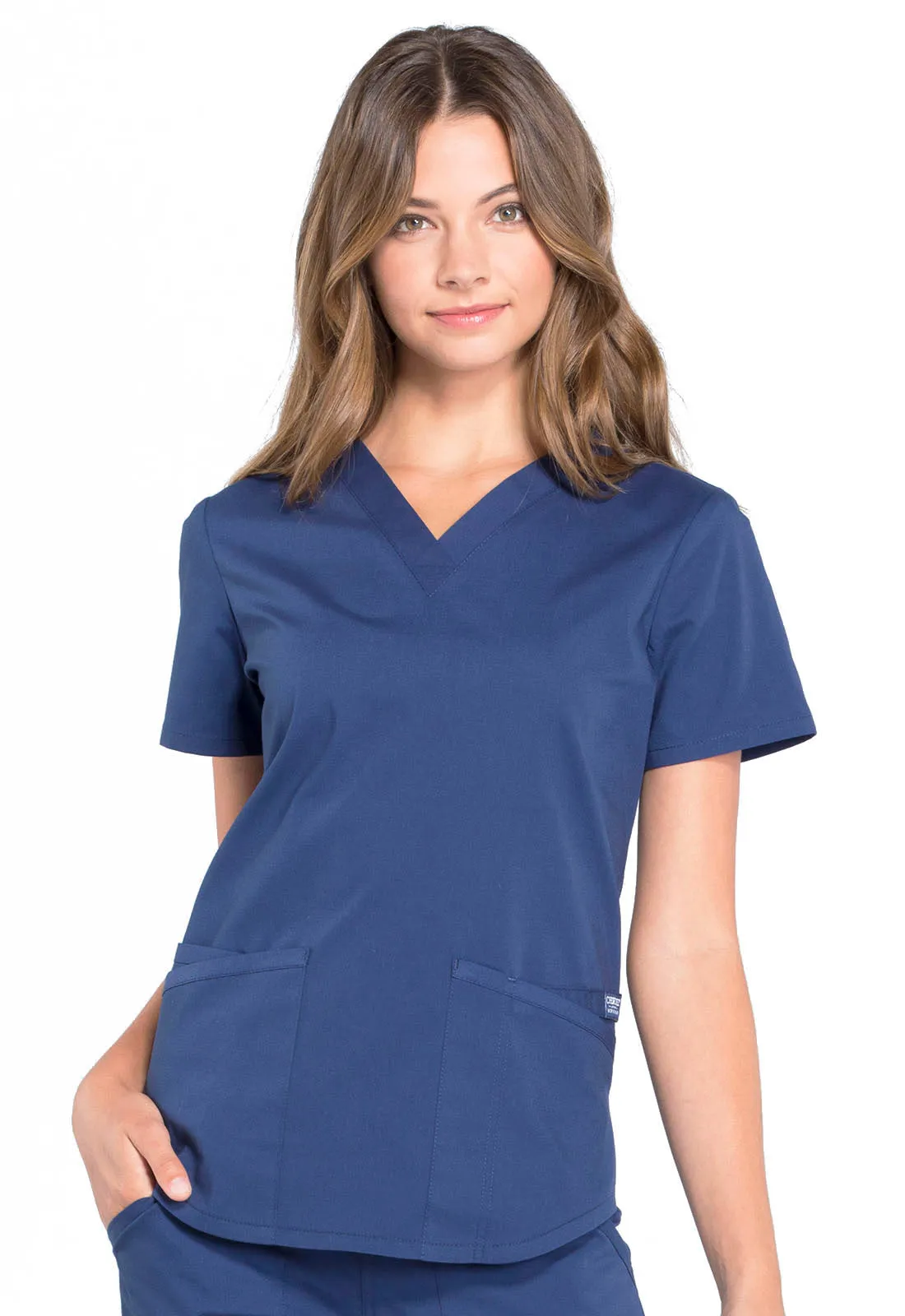 Professionals WW665 V-Neck Top Navy