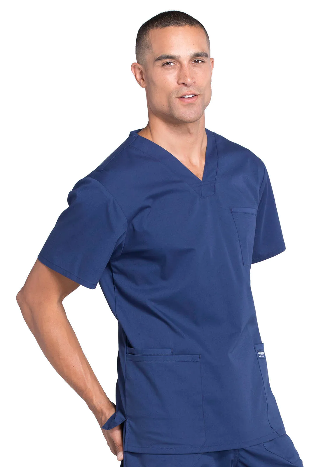 Professionals WW695 Men's V-Neck Top Navy