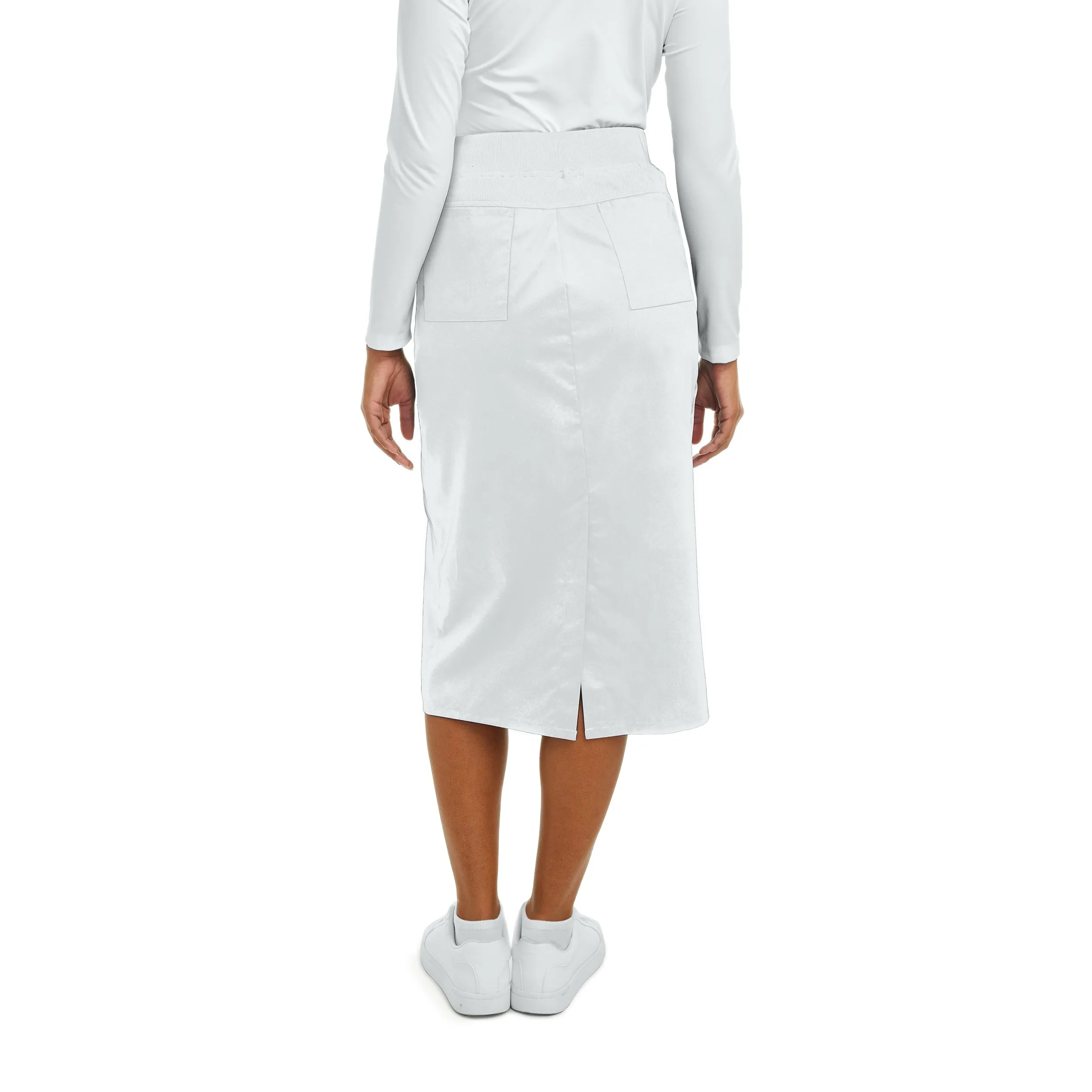 ProFlex LK600 Women's Scrub Skirt White