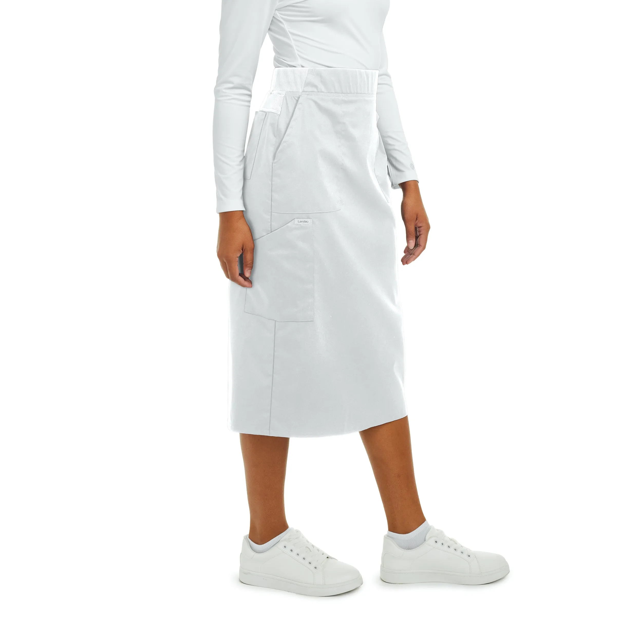 ProFlex LK600 Women's Scrub Skirt White