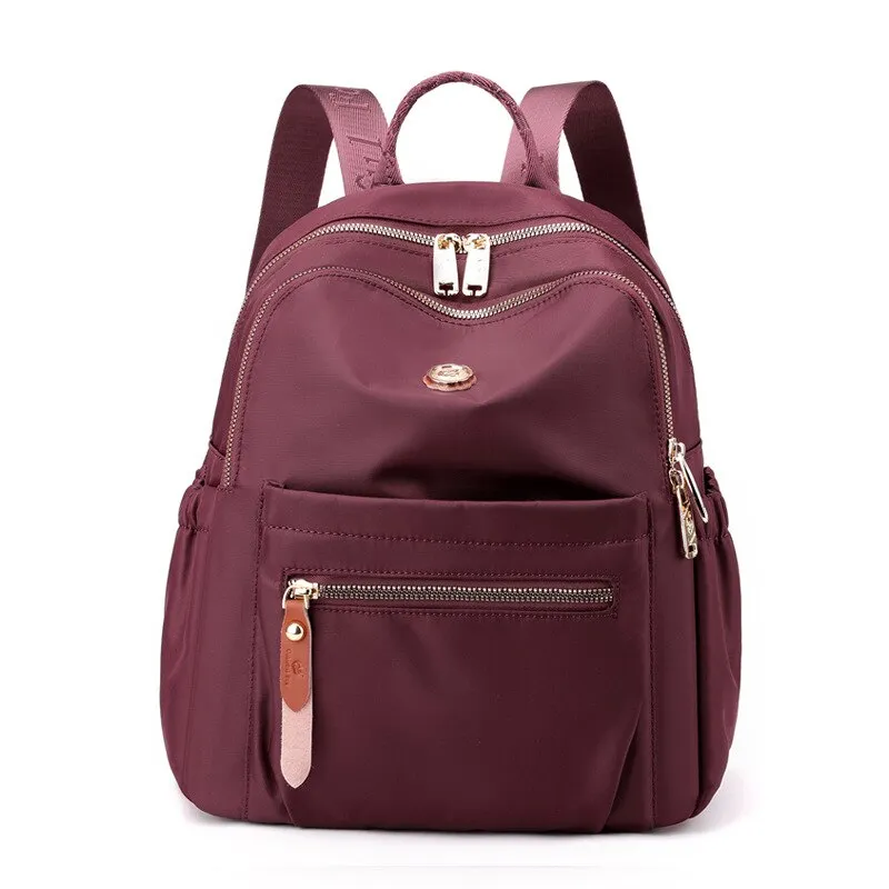 Realaiot Fashion Small Women's Backpack Korean Style Student School Bags For Girls Casual Feminina Travel Backpack Mochilas