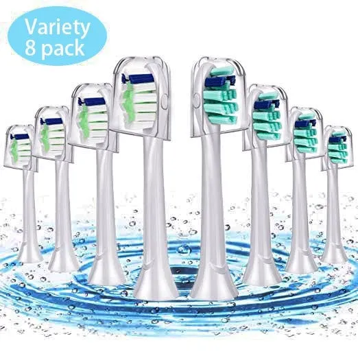 Replacement Electric Toothbrush Heads protective Essential Clean