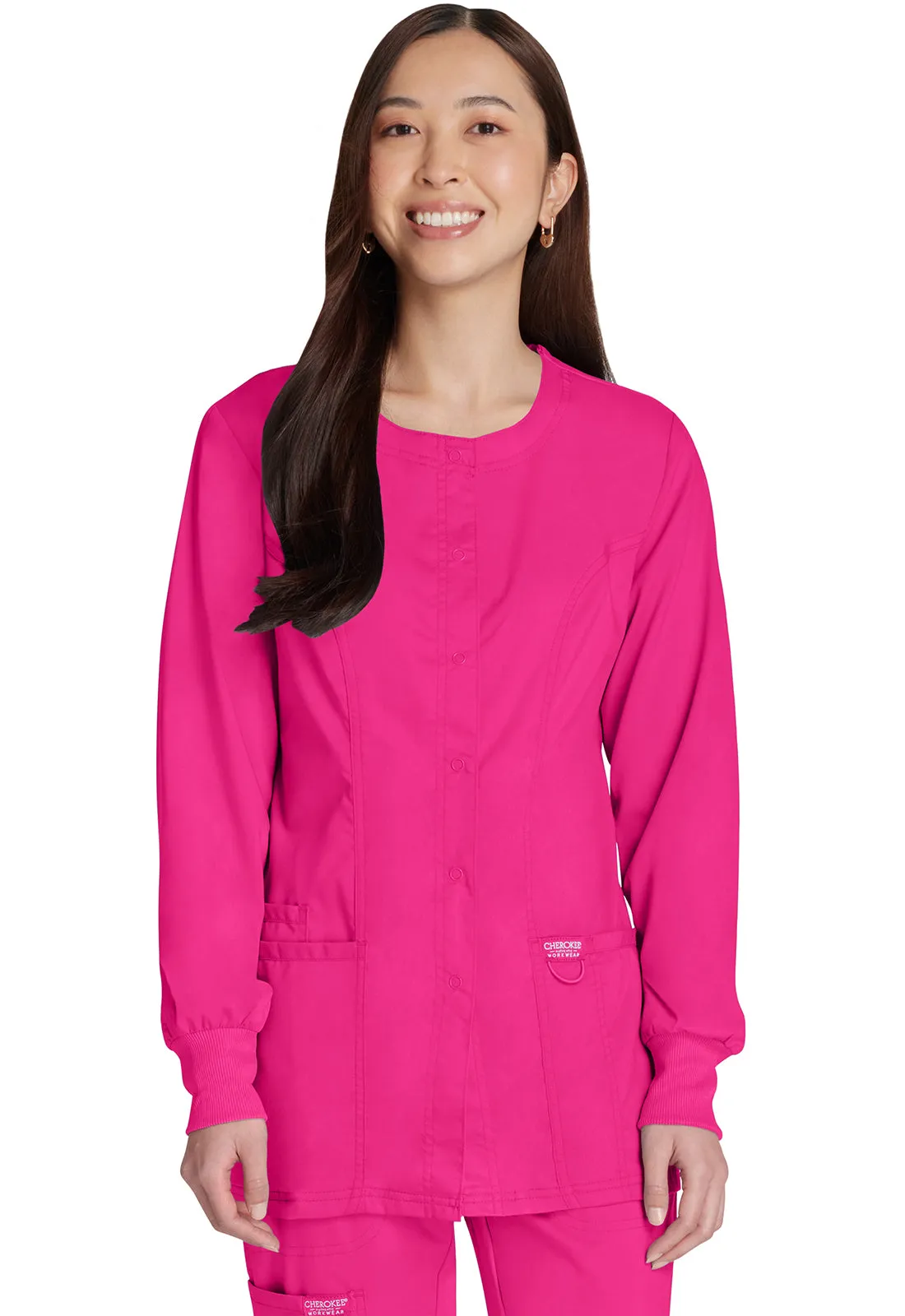 Revolution WW310 Snap Front Jacket Electric Pink