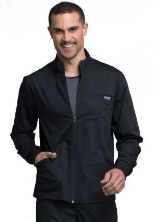 Revolution WW320 Men's Zip Front Jacket Black