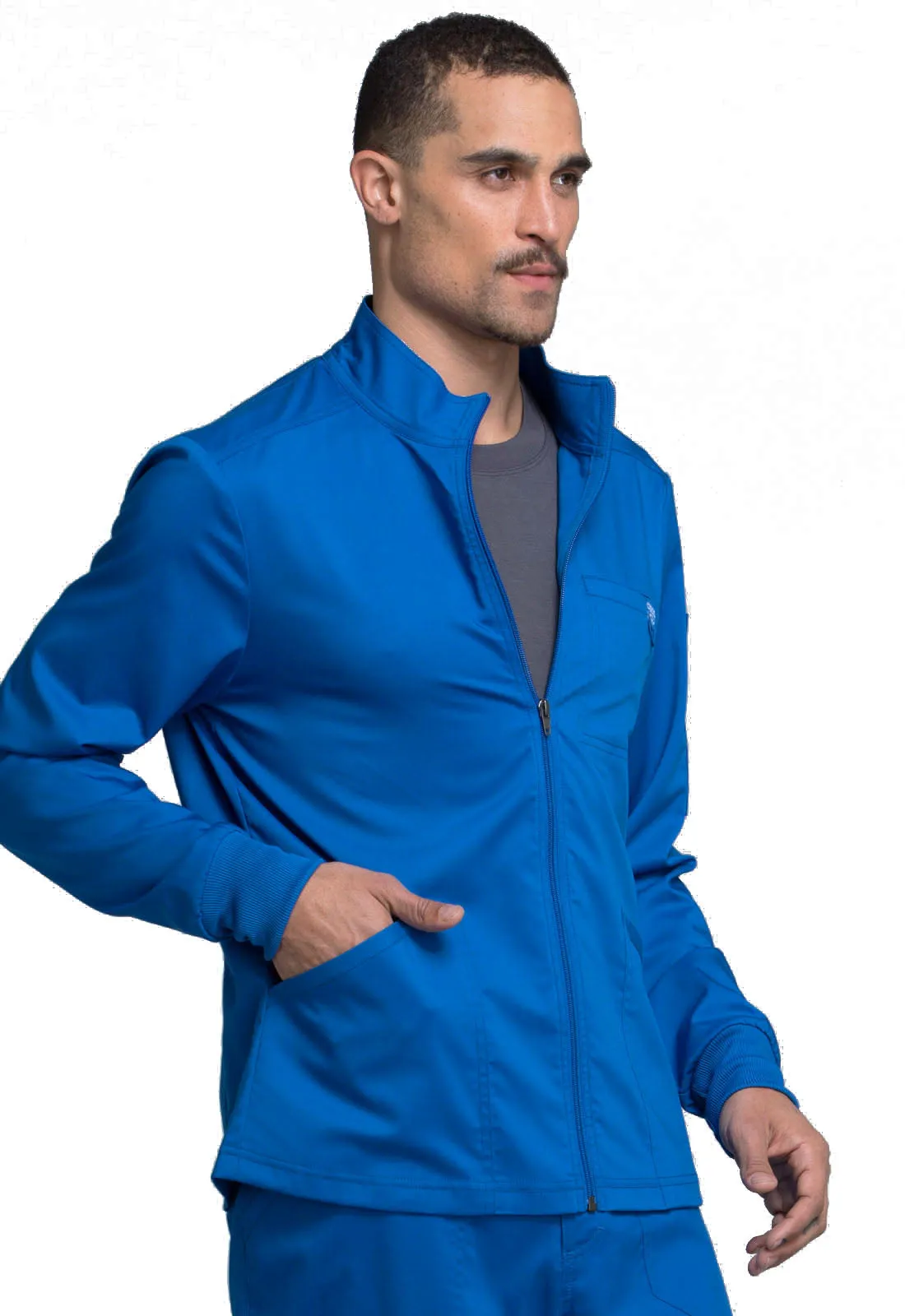Revolution WW320 Men's Zip Front Jacket Royal