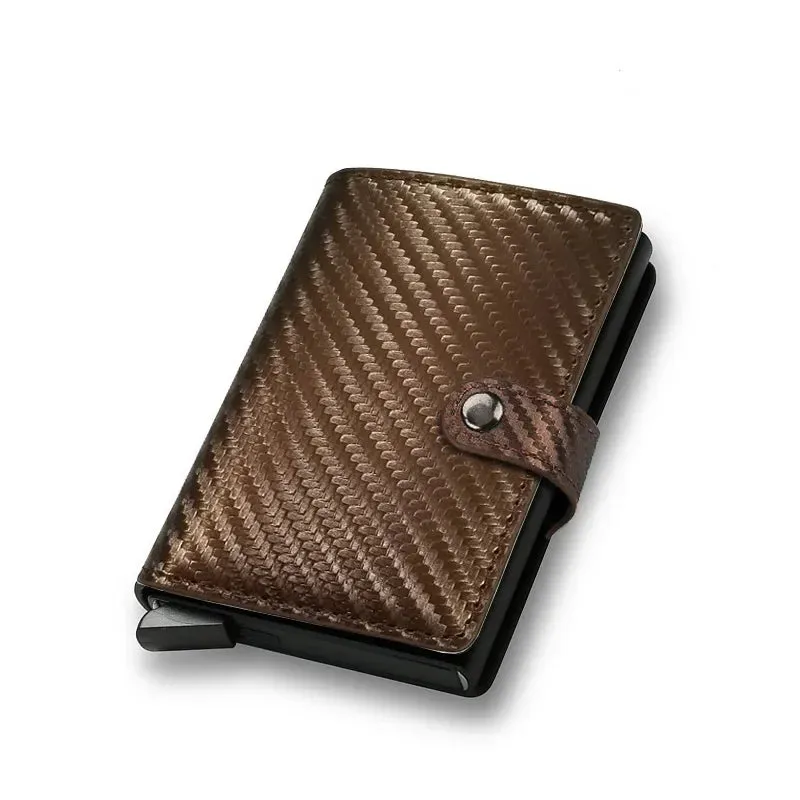 RFID Carbon Fiber Pop-Up Wallet