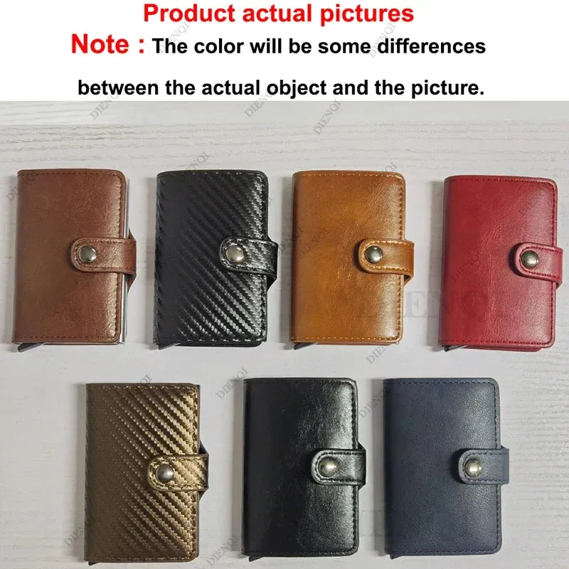 RFID Carbon Fiber Pop-Up Wallet