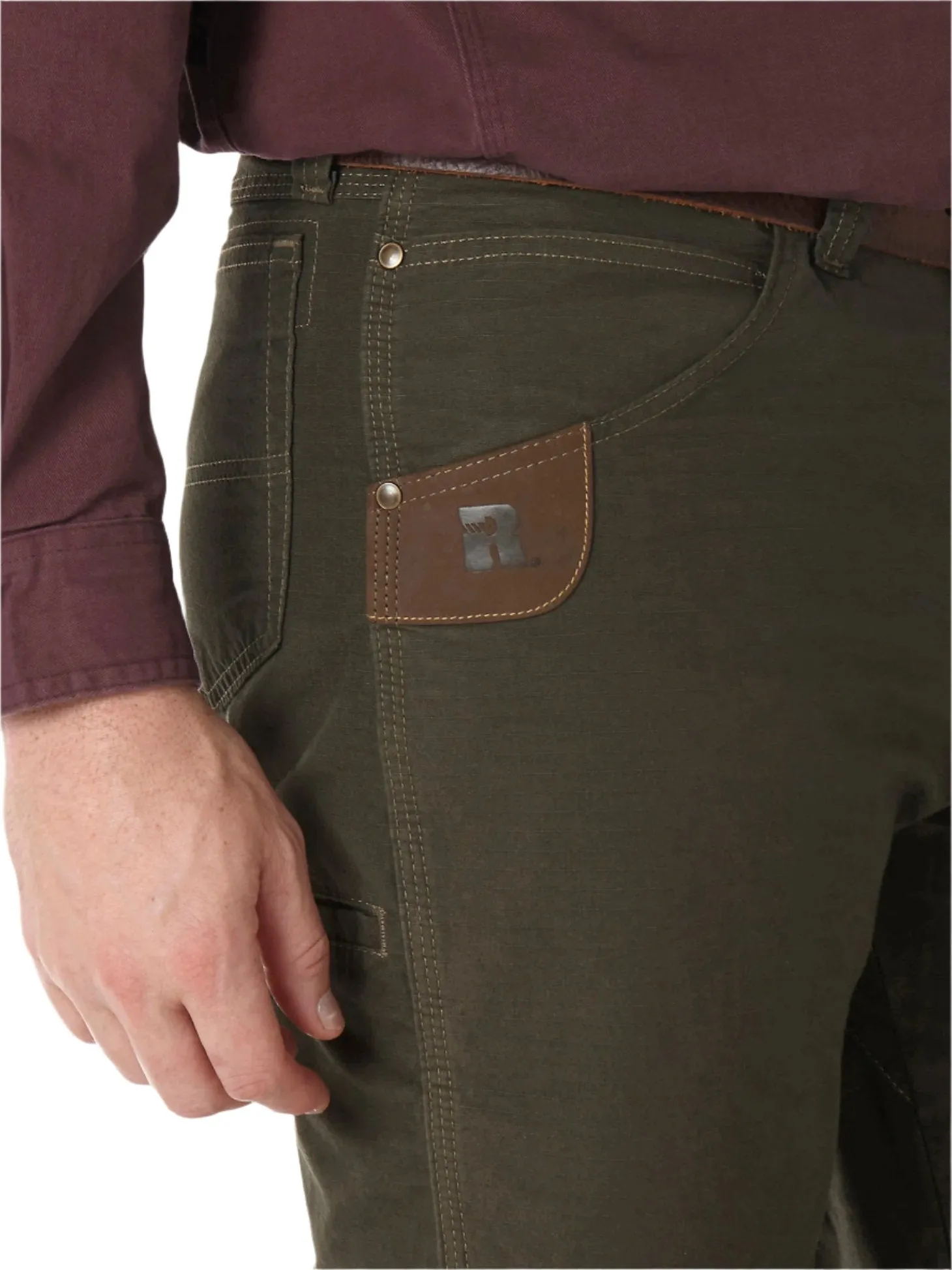 RIGG'S WORKWEAR TECHNICIAN WORK PANT - LODEN - 3W045LD