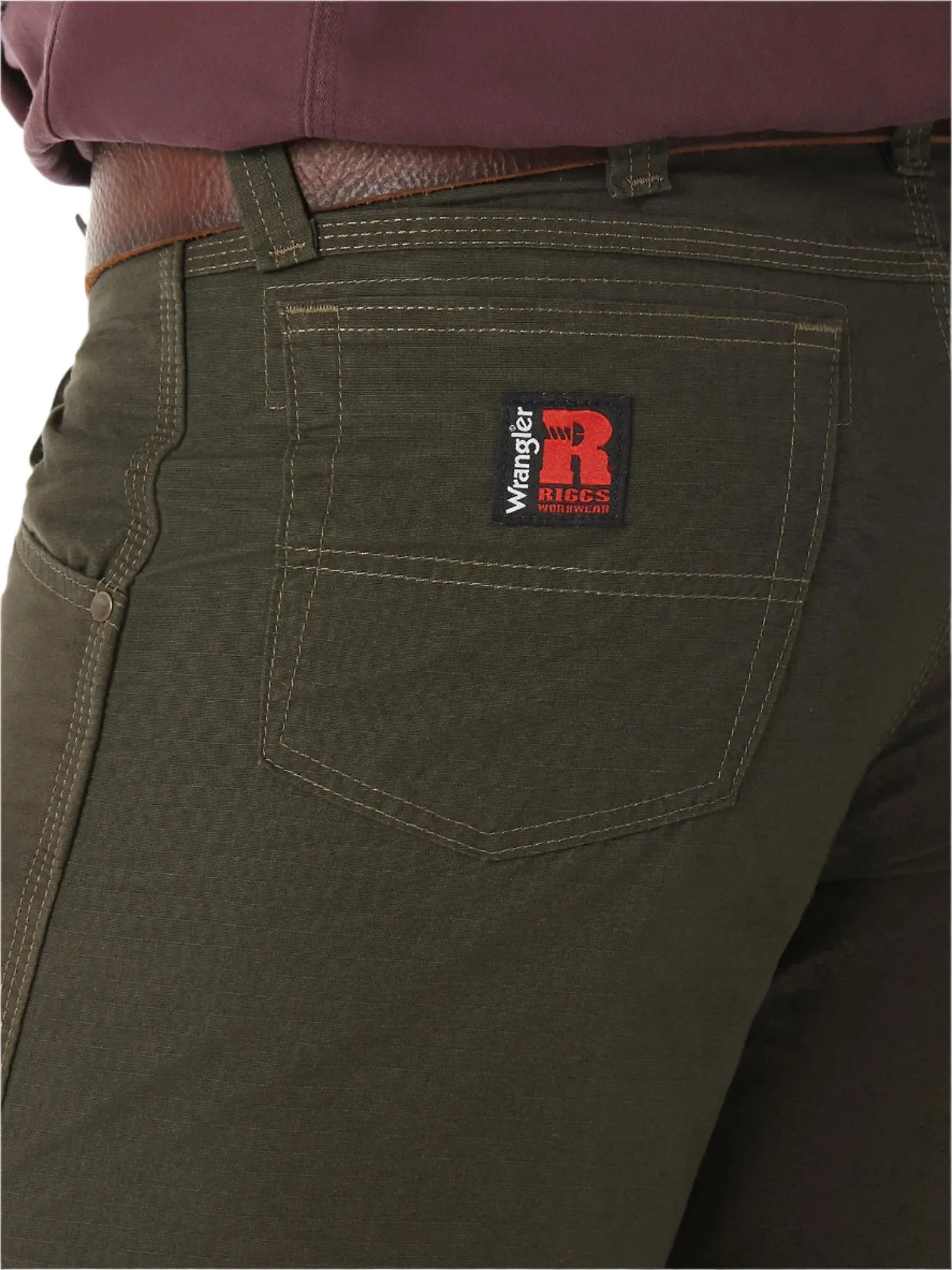 RIGG'S WORKWEAR TECHNICIAN WORK PANT - LODEN - 3W045LD