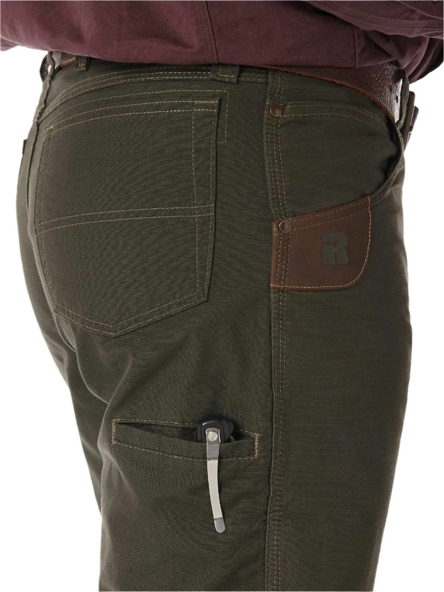 RIGG'S WORKWEAR TECHNICIAN WORK PANT - LODEN - 3W045LD