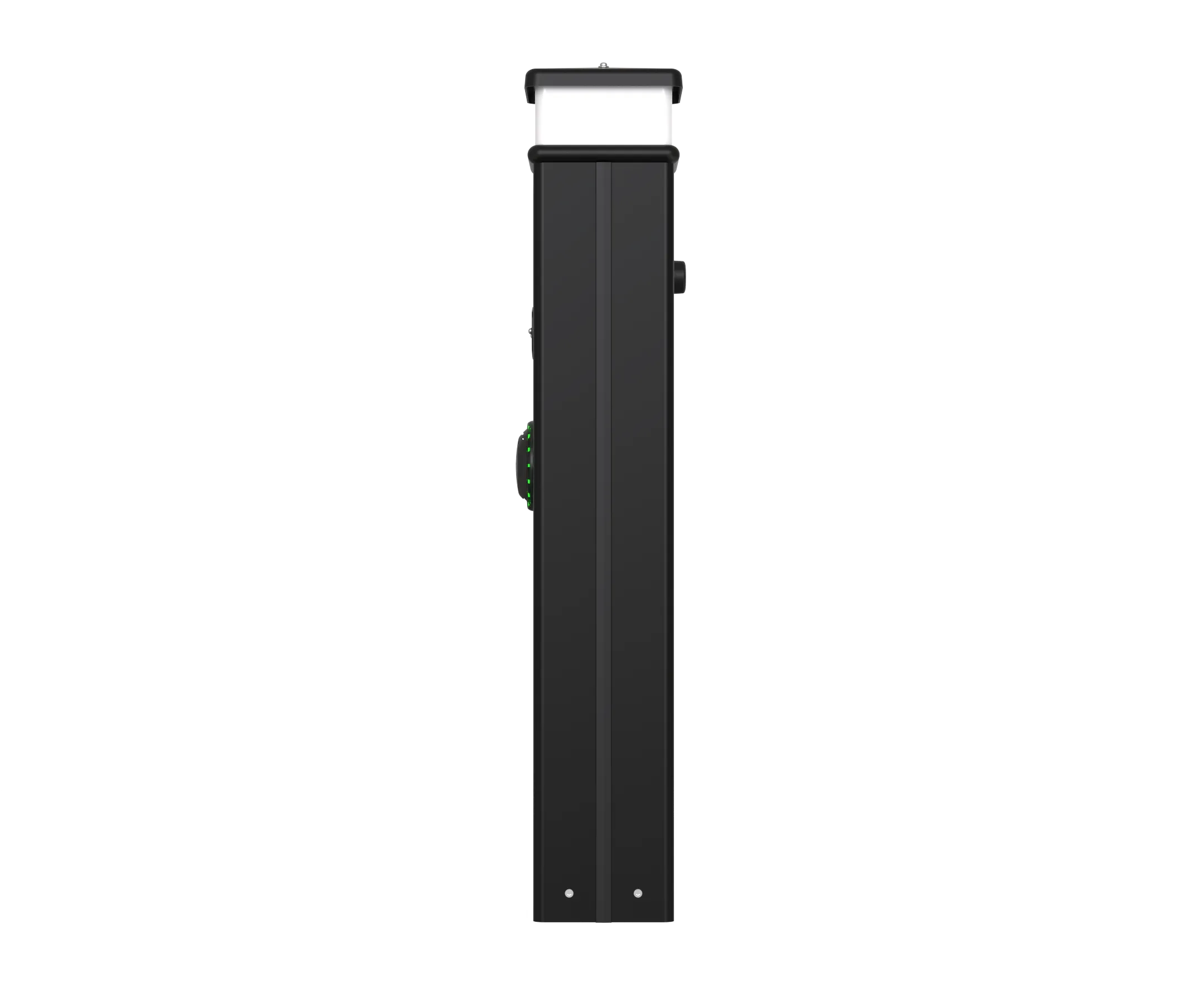 Rolec ROLEC0211B BasicCharge Smart EV Charging Pedestal - 1x up to 7.4kw Type 2 Socket - Black