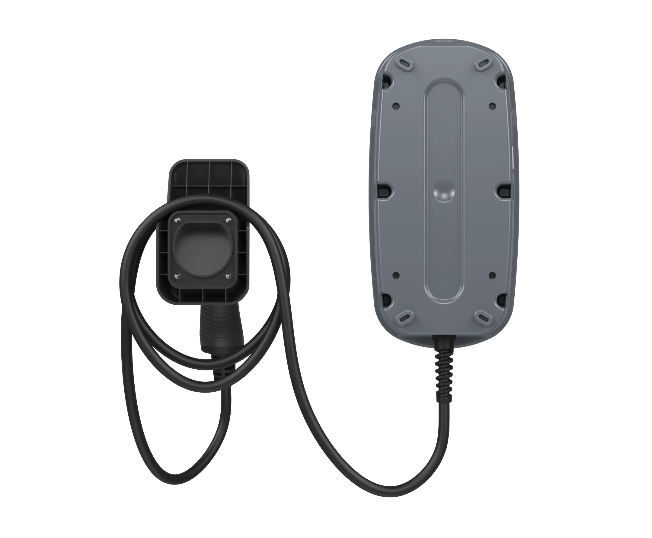 Rolec ROLEC4140G WallPod Smart EV Charger - up to 7.4kw Type 2 5m Tethered - Grey