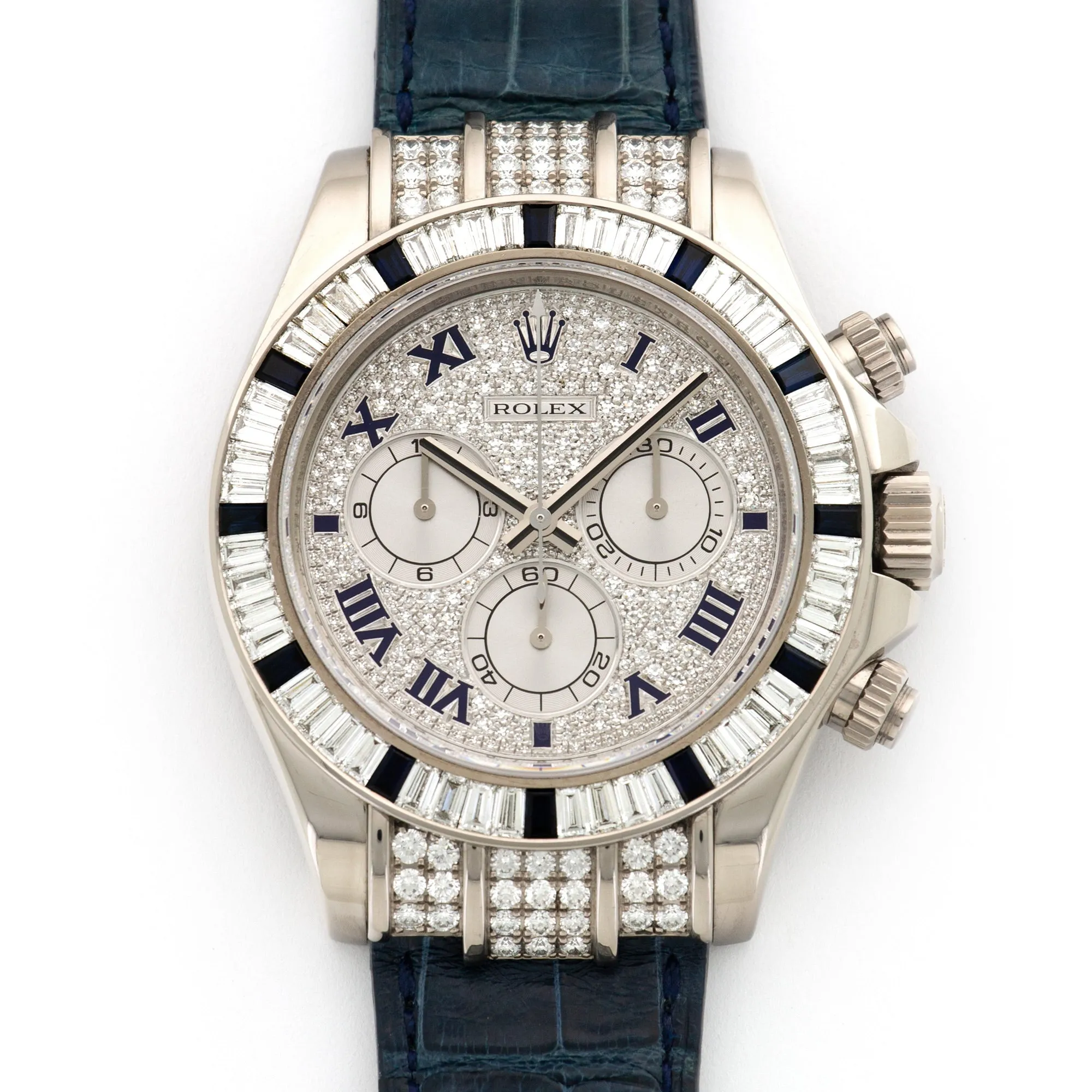Rolex Cosmograph Daytona Diamond & Sapphire Watch Ref. 116599