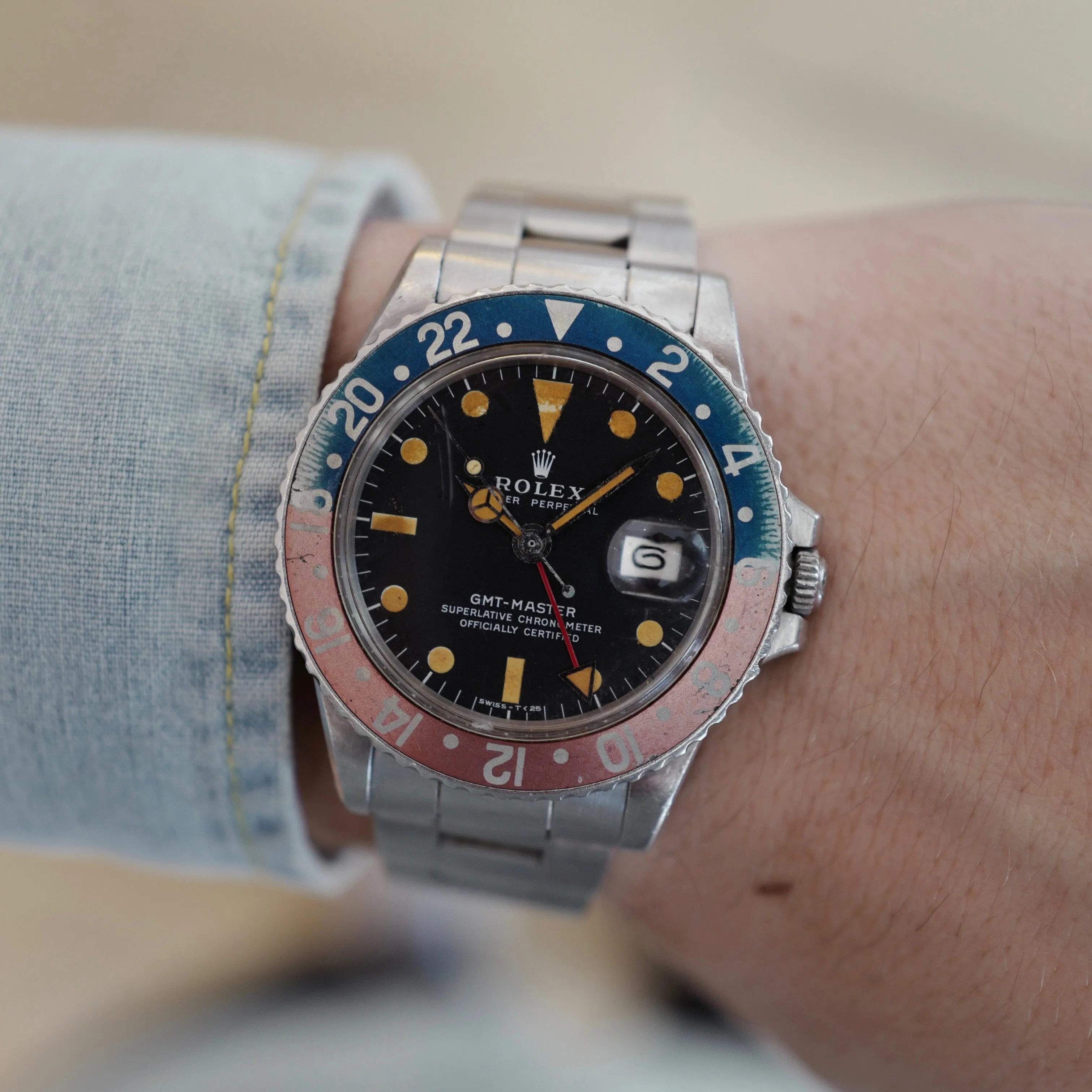 Rolex GMT-Master Watch Ref. 1675, Circa 1972