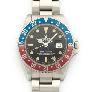 Rolex GMT-Master Watch Ref. 1675 Circa 1977