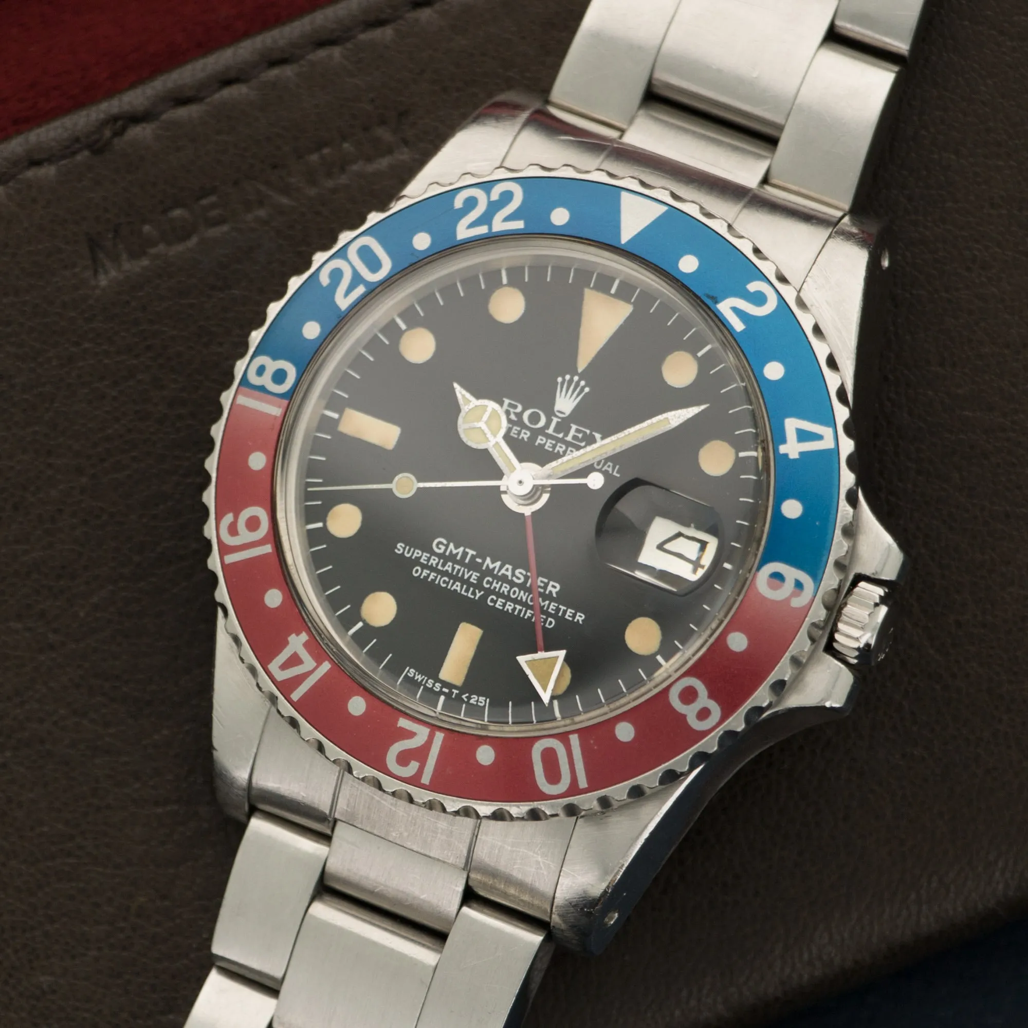 Rolex GMT-Master Watch Ref. 1675 Circa 1977