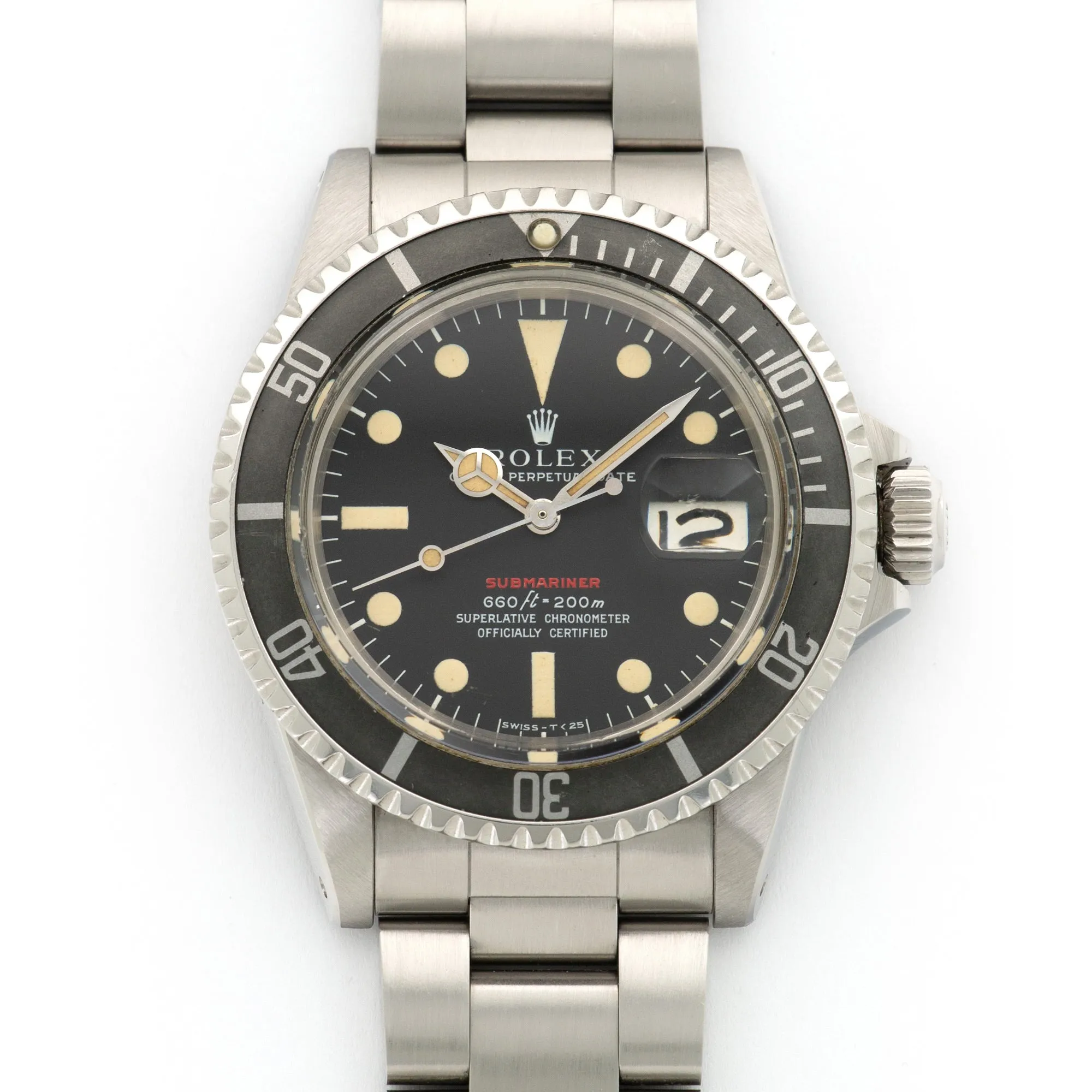 Rolex Red Submariner Watch Ref. 1680, Circa 1972