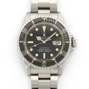 Rolex Red Submariner Watch Ref. 1680, Circa 1972