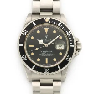 Rolex Steel Submariner Watch Ref. 16800