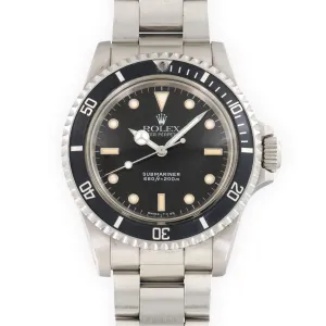 Rolex Submariner Watch Ref. 5513, from 1989