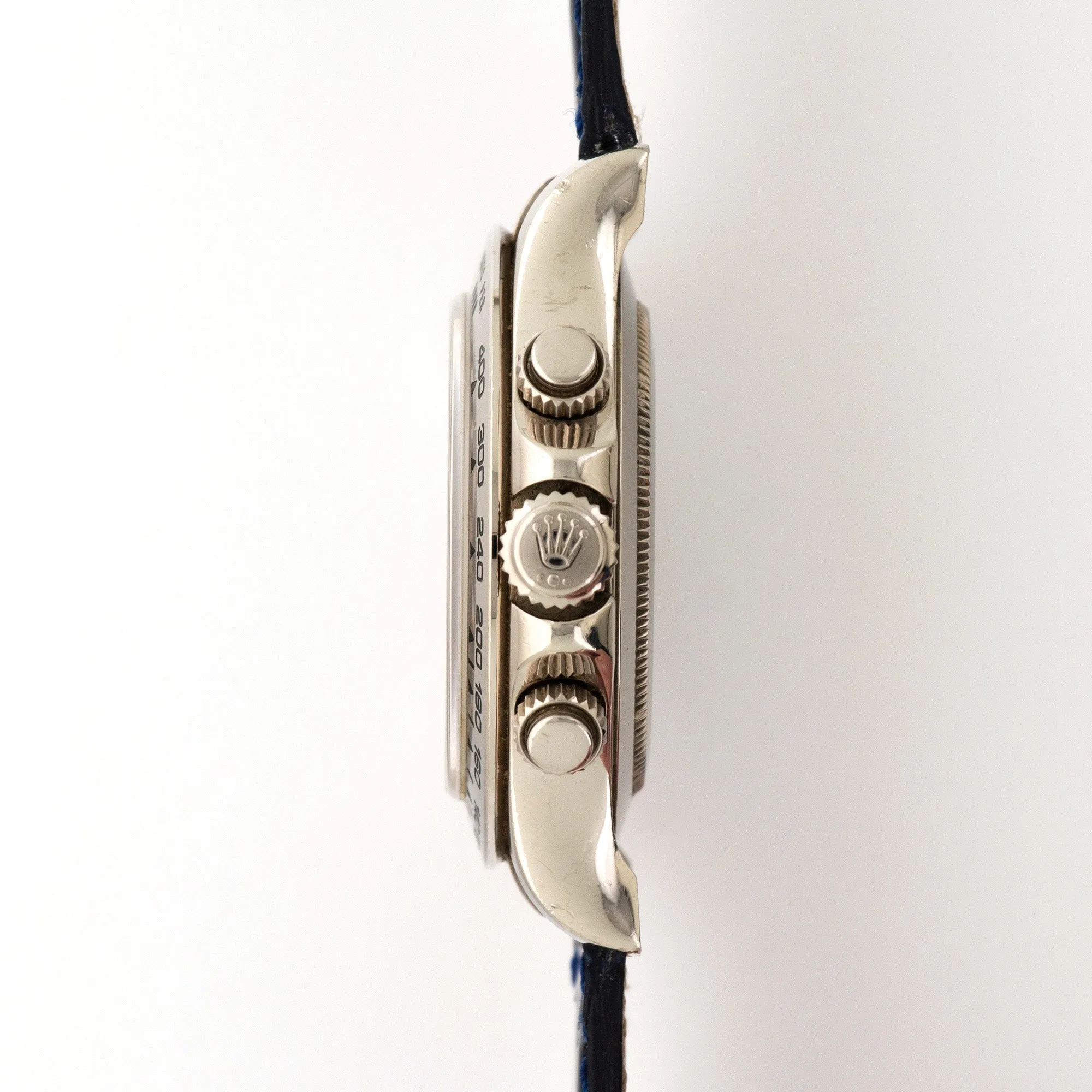 Rolex White Gold Daytona Sodalite Diamond Watch Ref. 116519