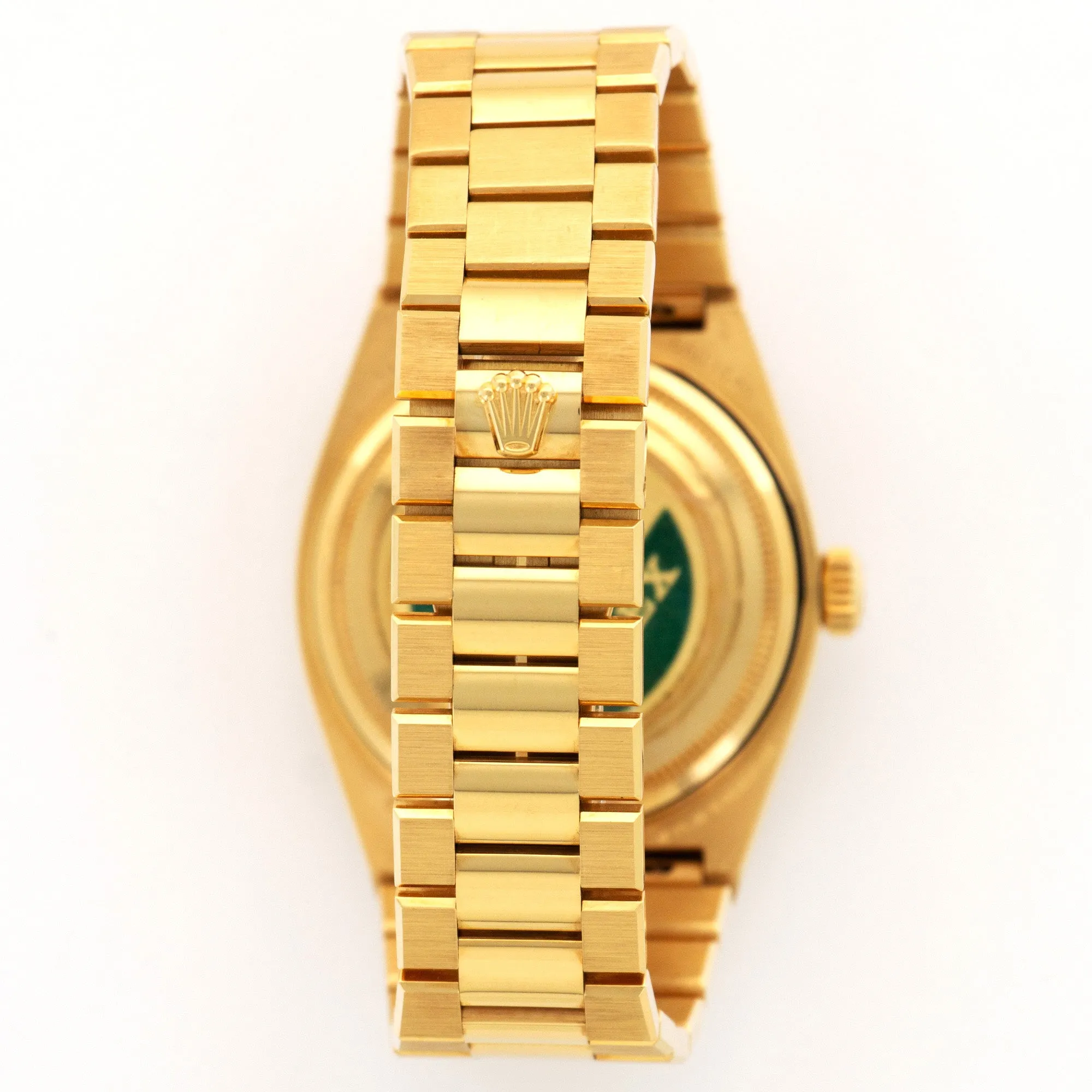 Rolex Yellow Gold Day-Date OysterQuartz Watch Ref. 19018, in Never Worn Condition