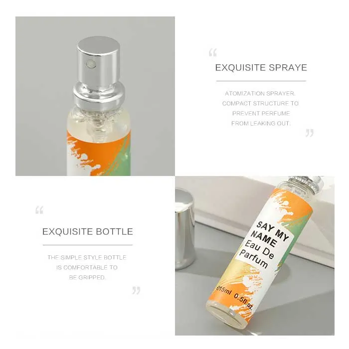 Say My Name Men Perfume (15ml) Exquisite Bottle With Exquisite Spray In One Color And Good-Qulaity