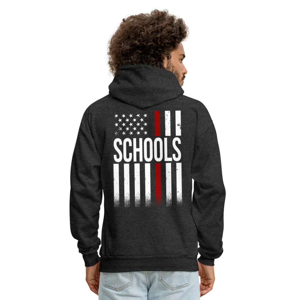 SCHOOLS Firefighter  Adult Hoodie