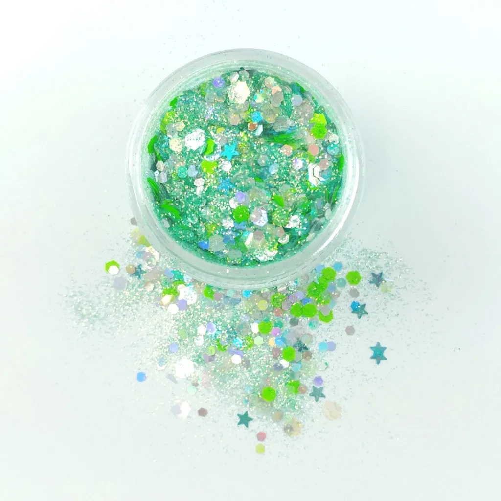 Sea of Glass - Chunky Glitter Mix