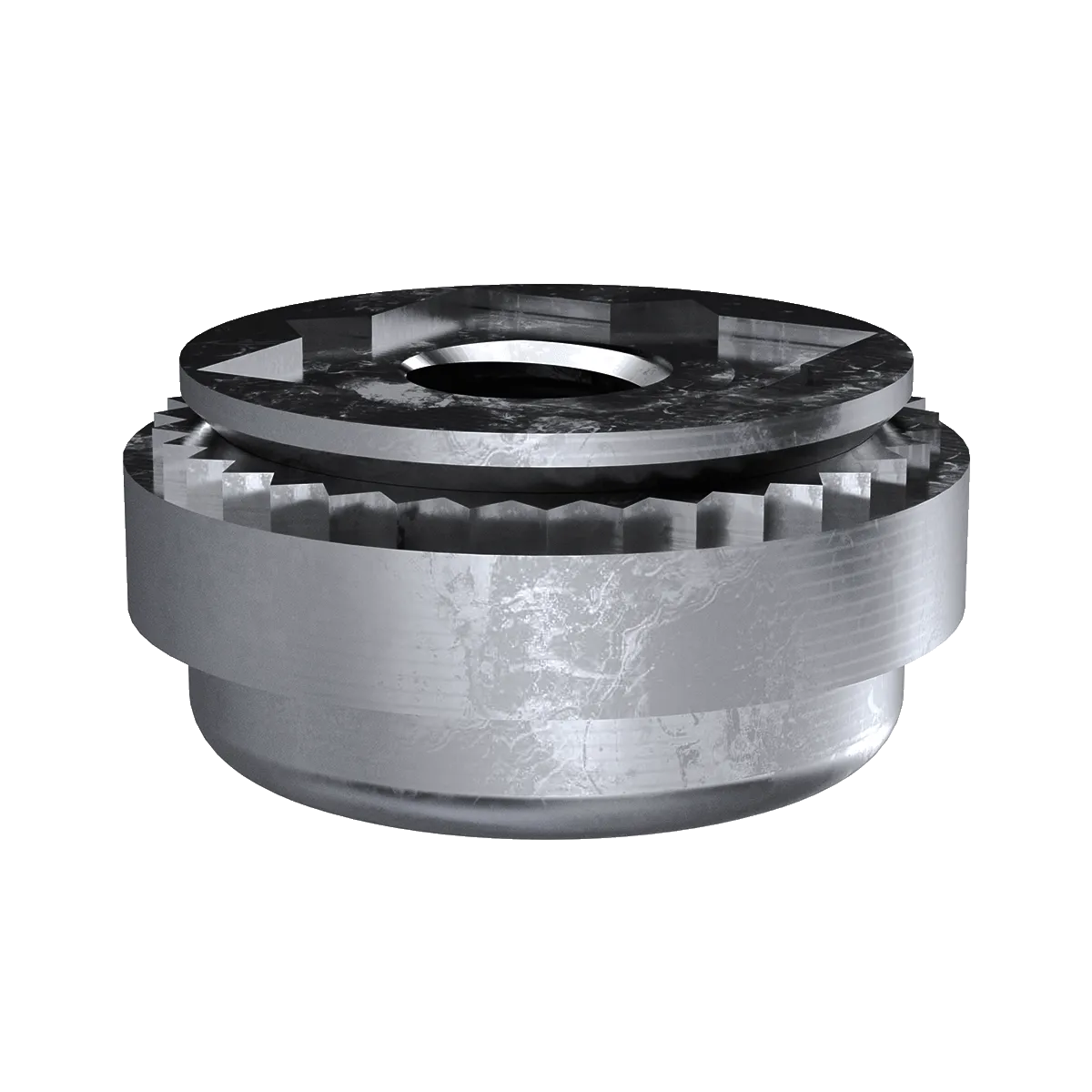 Self-Clinching Nut, Floating, 300 Series Stainless Steel, Passivated, 10-24 x 1, 100 Pack