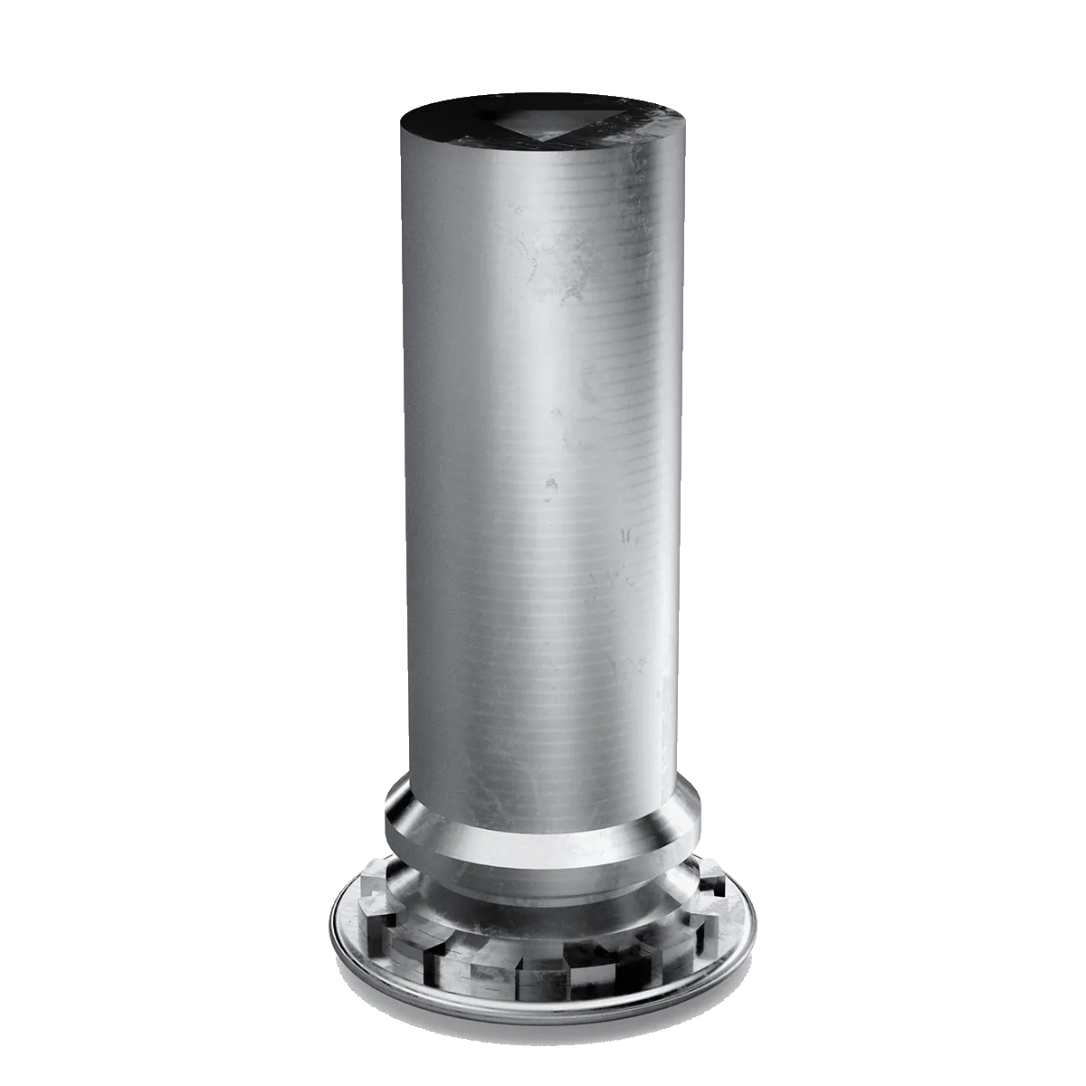 Self-Clinching Pin, 300 Series Stainless Steel, Passivated, 5 x 12, 100 Pack