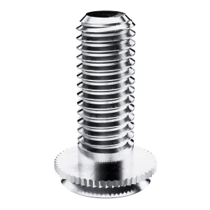 Self-Clinching Stud, Concealed Head, 300 Series Stainless Steel, Passivated, 8-32 x 0.625, Sheet Thick.: 0.062, 100 Pack