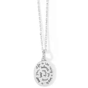 Sentiments Balance Convertible Reversible Necklace