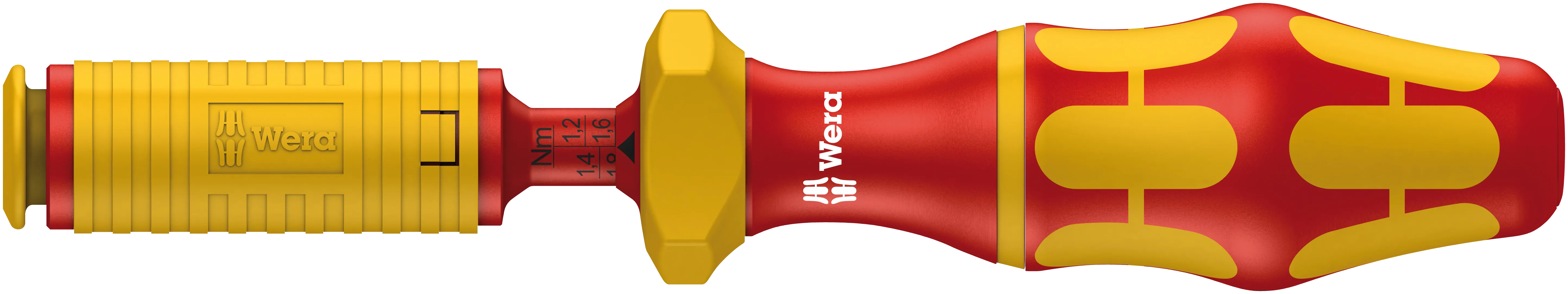 Series 7400 VDE Kraftform adjustable torque handle. 3 Variations (0.3-3.5 Nm)