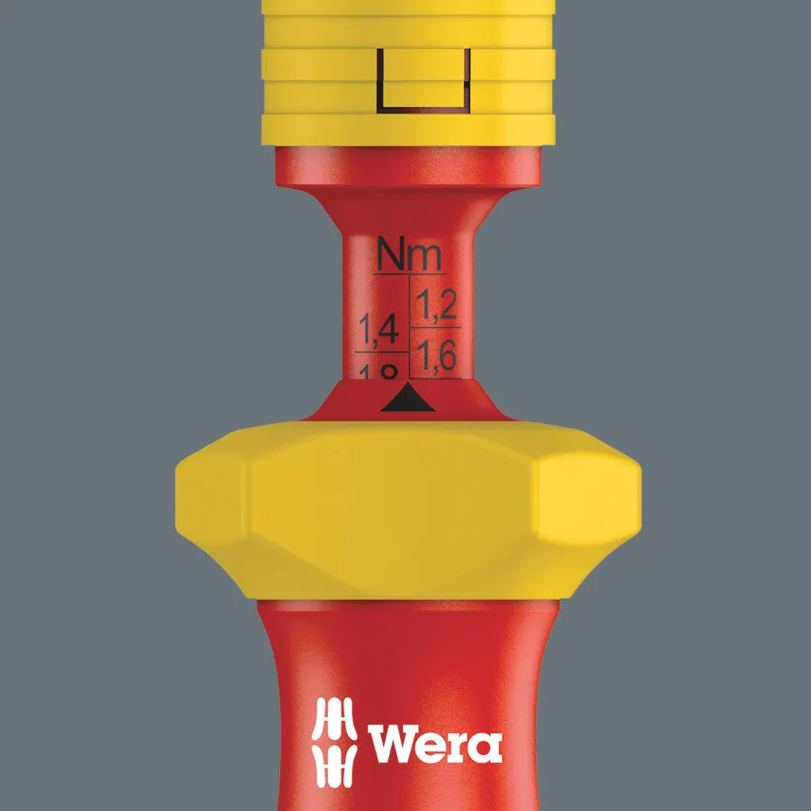 Series 7400 VDE Kraftform adjustable torque handle. 3 Variations (0.3-3.5 Nm)