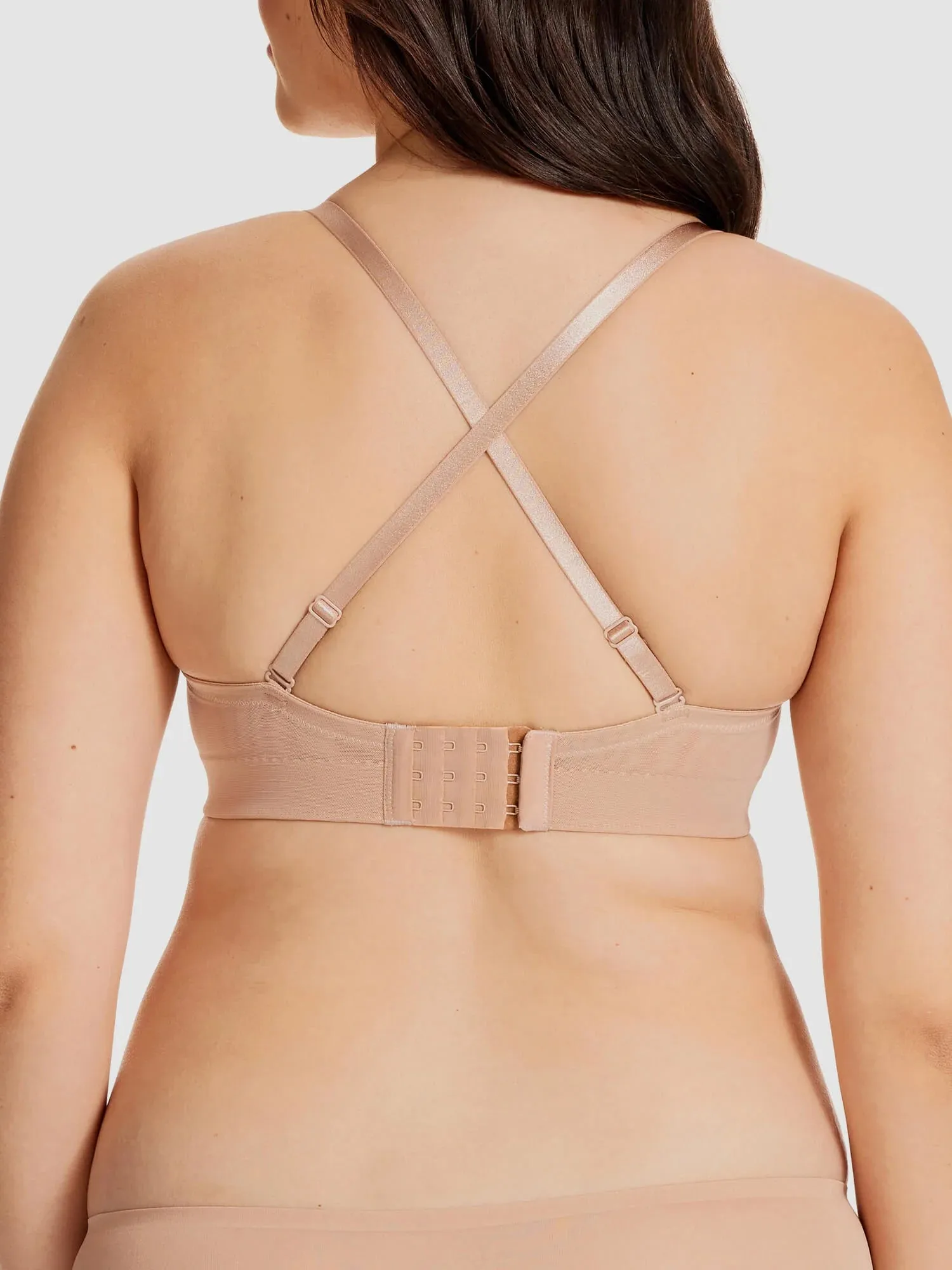 Sheer Support 4 Way Convertible Bra - Honey Lust