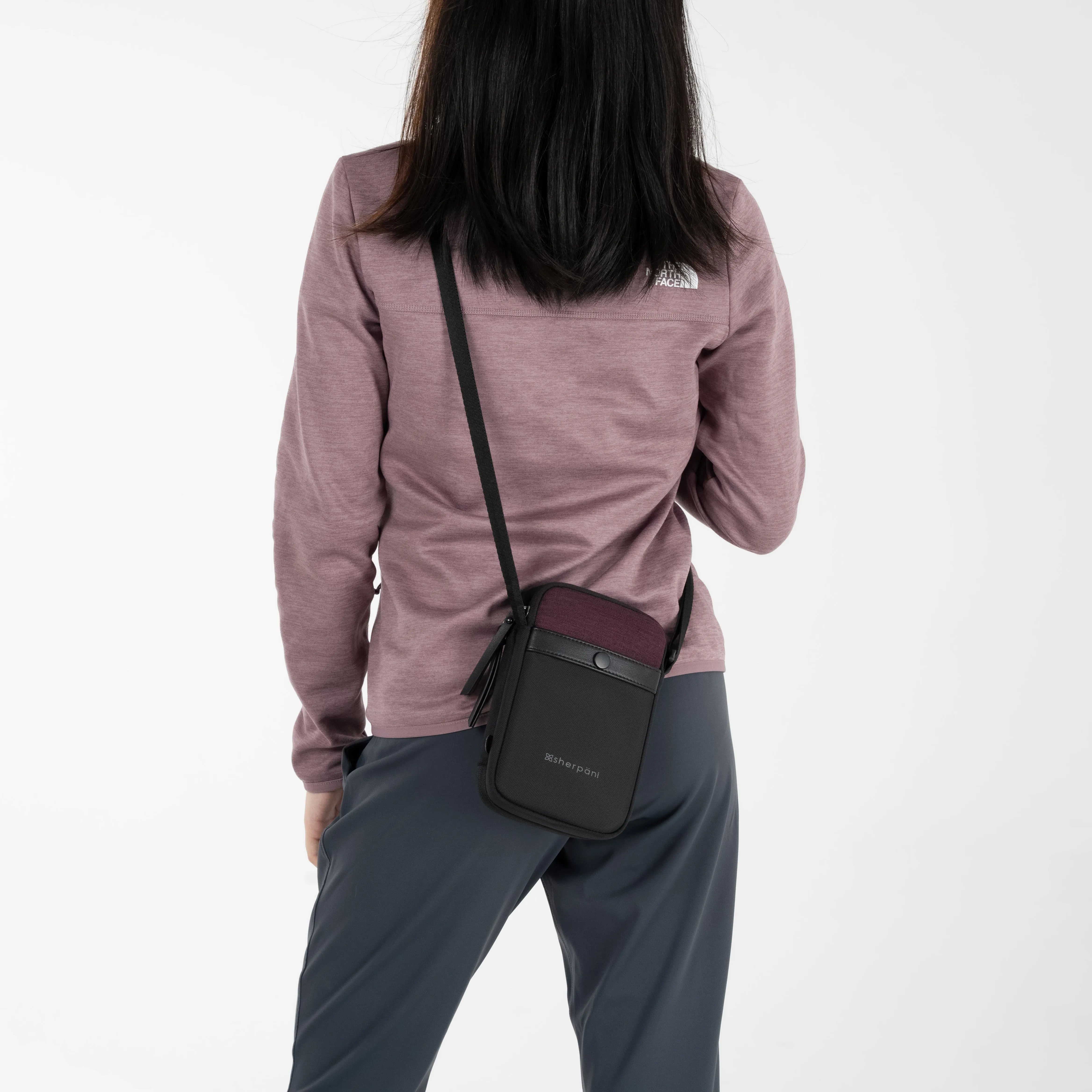 Sherpani Simplicity AT Travel Crossbody Wallet merlot